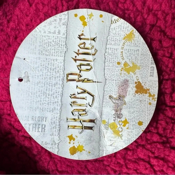 NWT Burgundy Fleece Harry Potter Hogwarts Sweatshirt size XL - Picture 8 of 8